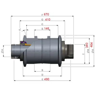 PC2000 Опорный каток