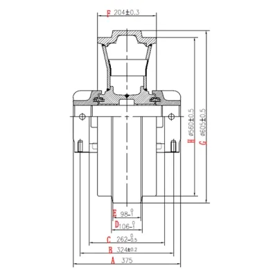  Направляющее колесо для экскаватора Hitachi EX300 