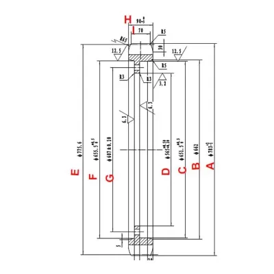  Ведущая звездочка для экскаватора Komatsu PC400 